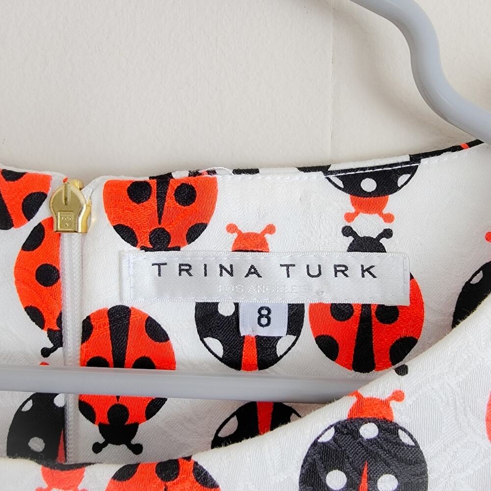 Trina Turk Ladybug Mini Sheath Dress - Picture 6 of 6